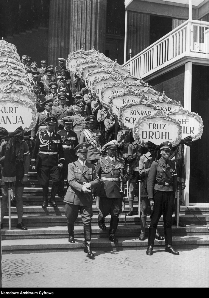 Adolf Hitler after his speech to the Legion Condor in Berlin